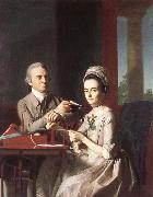 John Singleton Copley Thomas Mifflin and seine Ehefrau oil painting